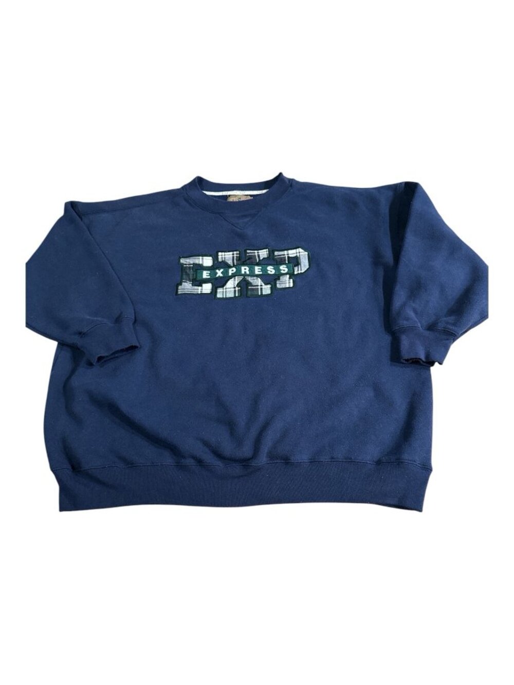 Express Jeans OVERSIZED Sweatshirt Pullover Large  EXP Vintage 90s Y2K Preppy